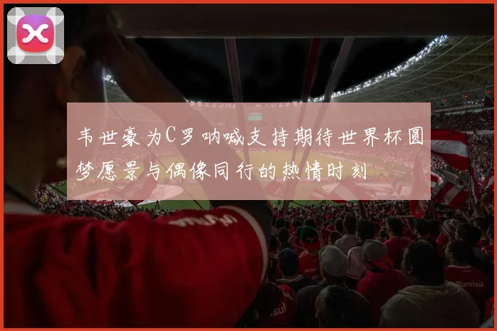 韦世豪为C罗呐喊支持期待世界杯圆梦愿景与偶像同行的热情时刻
