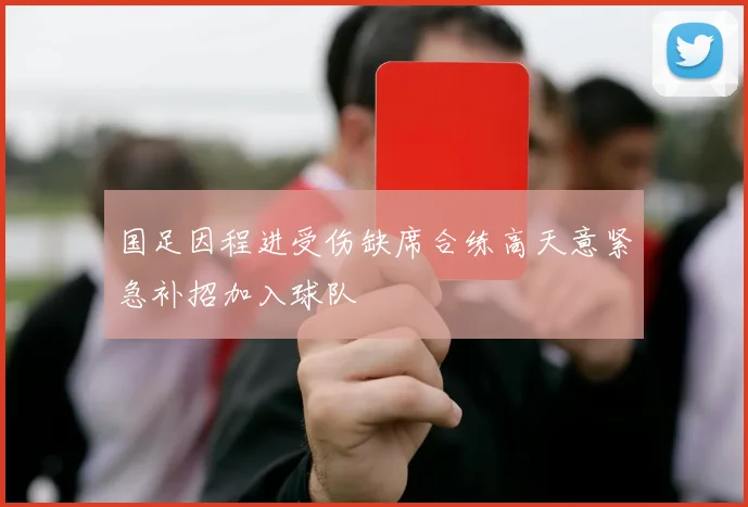 国足因程进受伤缺席合练高天意紧急补招加入球队
